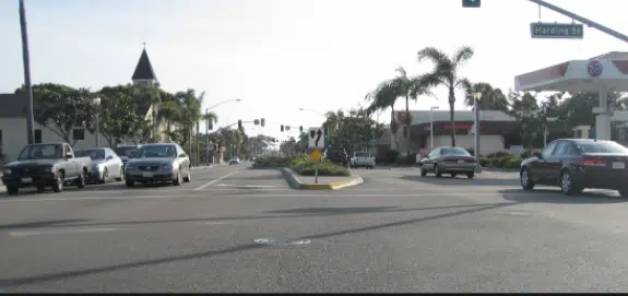 Scene in Carlsbad, San Diego County