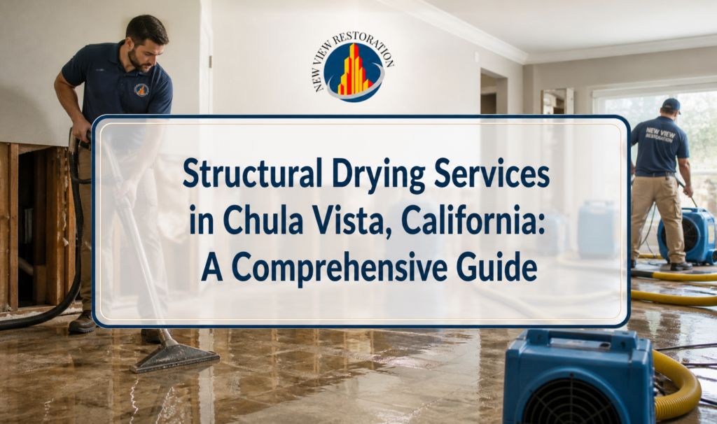 Structural Drying Services in Chula Vista, California: A Comprehensive Guide